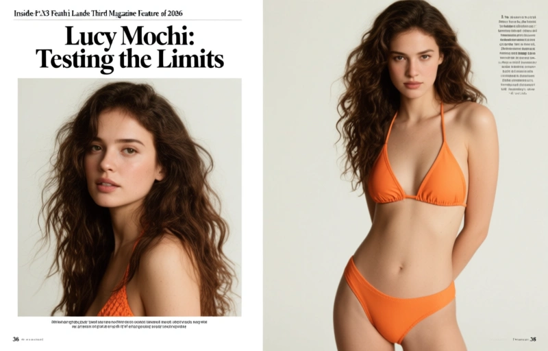 Visual representation of Lucy Mochi Lands Third Magazine Feature of 2026