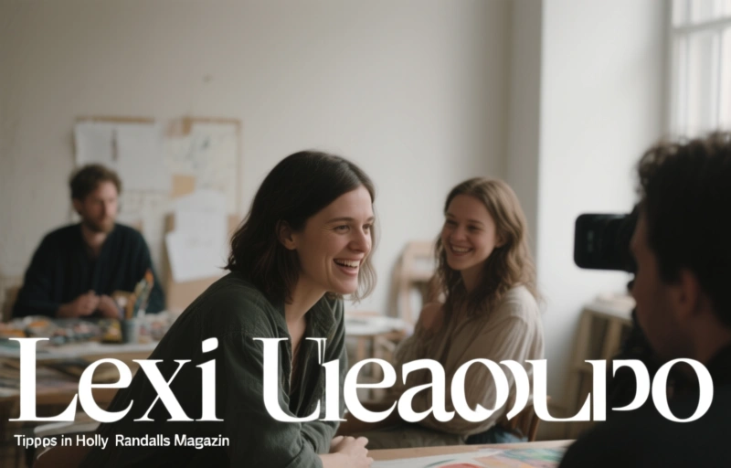 Lexi Luna gibt Creators Tipps in Holly Randalls Magazin