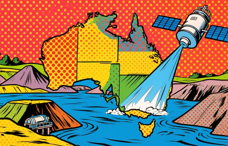 Visuele weergave van Herstel Australische staalproductie stokt, data toont aan