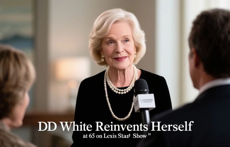 Visual representation of DD White Reinvents Herself at 65 on Lexis Star Show