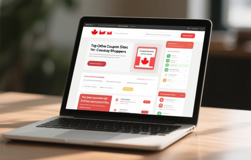 Visual representation of Top Online Coupon Sites for Canadian Shoppers