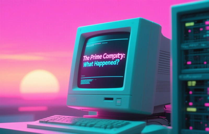 Visual representation of From Prime Computer to Mini PCs