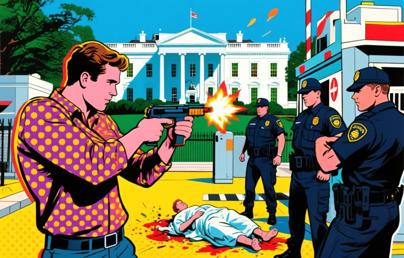 Aanval bij Witte Huis: schutter doodgeschoten door Secret Service