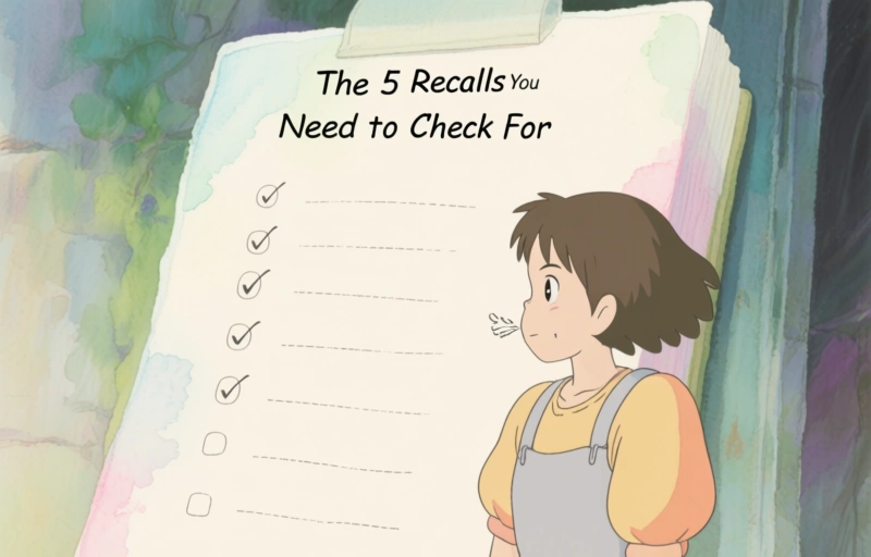 Visual representation of 5 Urgent Recalls
