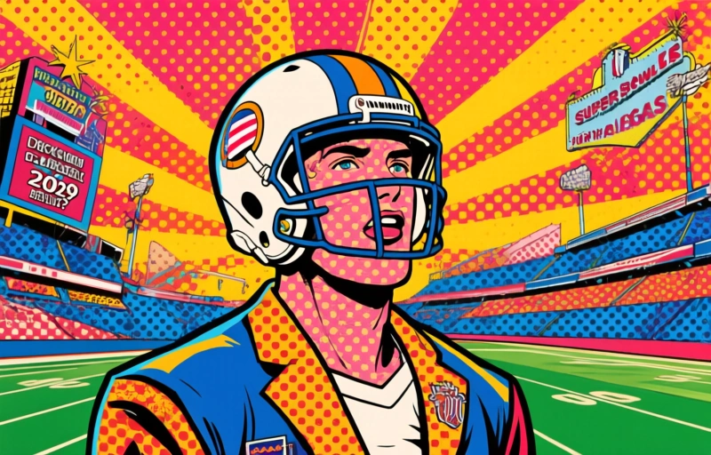 Visuelle Darstellung von Super Bowl 2029 kehrt nach Las Vegas zurück