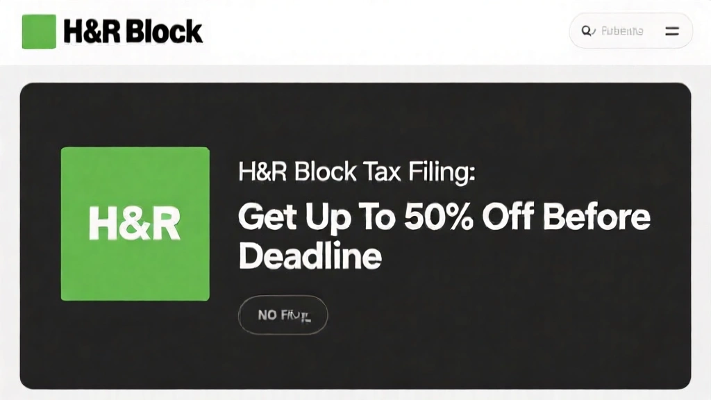 H&R Block Tax Filing: Get Up To 50% Off Before Deadline