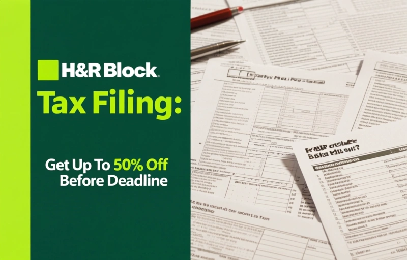 Visual representation of H&R Block Tax Filing