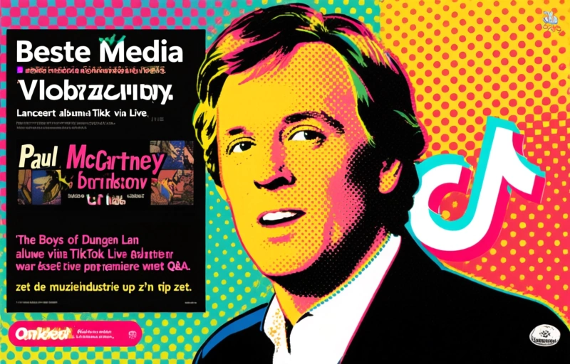 Paul McCartney lanceert album via TikTok Live
