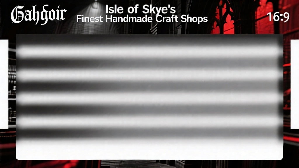 Discover Isle of Skye's Finest Handmade Craft Shops