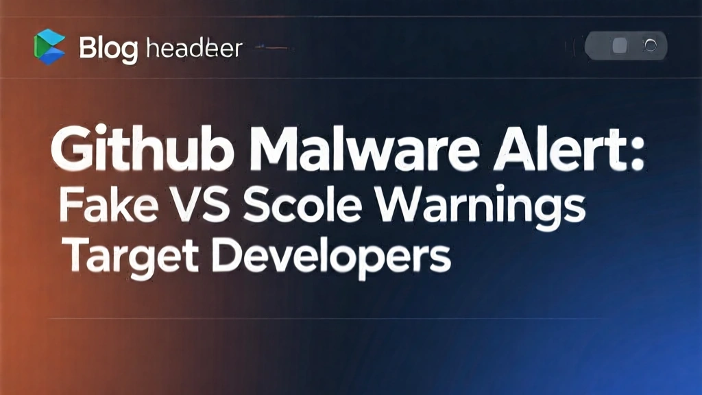 GitHub Malware Alert: Fake VS Code Warnings Target Developers