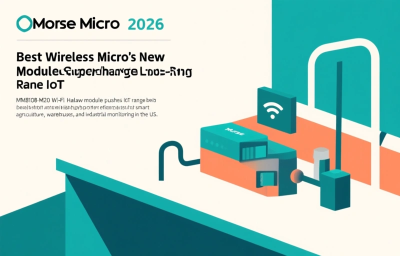 Morse Micro's New Module Supercharges Long-Range IoT