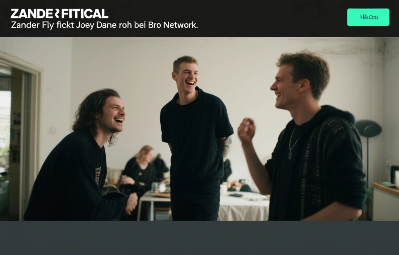 Zander Fly fickt Joey Dane roh bei Bro Network