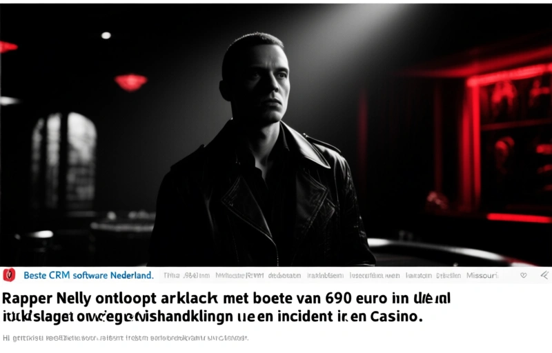 Rapper Nelly ontloopt aanklacht met boete van 690 euro