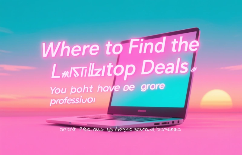 Visual representation of Top 2026 Laptop Deals