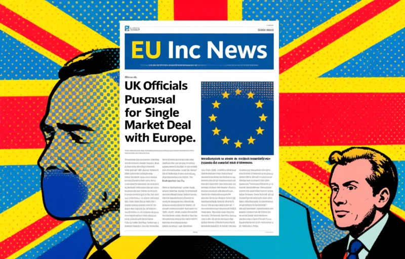 UK Officials Push for Single Market Deal with Europe