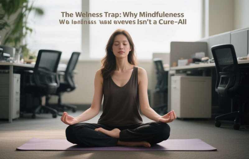 Visual representation of The Wellness Trap