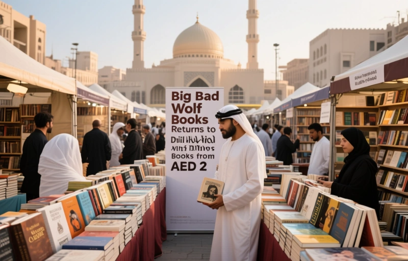 Visual representation of Big Bad Wolf Books Returns to Dubai with Millions of Books from AED 2