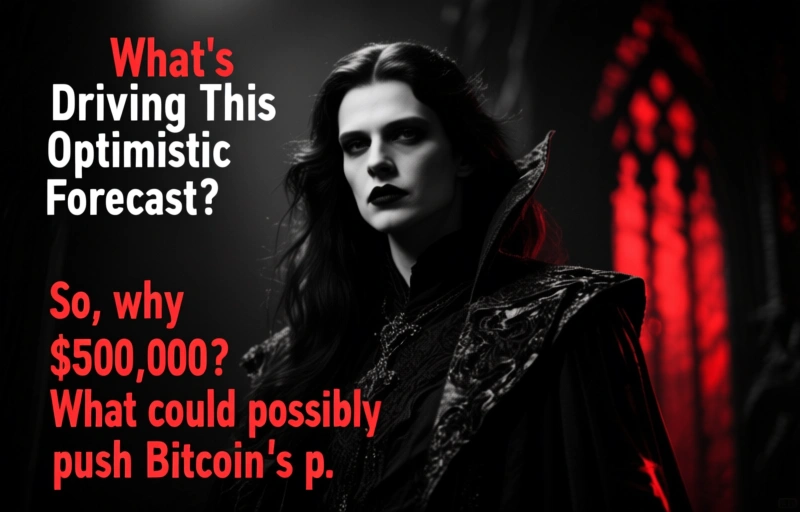 Visual representation of Bitcoin Could Hit $500K by 2030