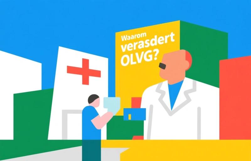 Visuele weergave van OLVG's nieuwe strategie