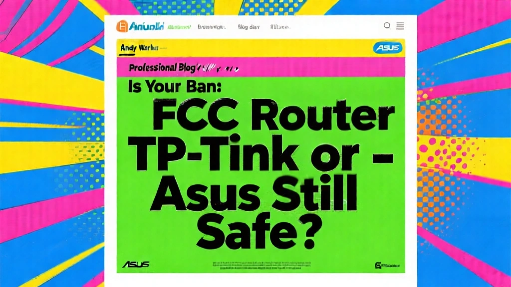 FCC Router Ban: Is Your TP-Link or Asus Still Safe?