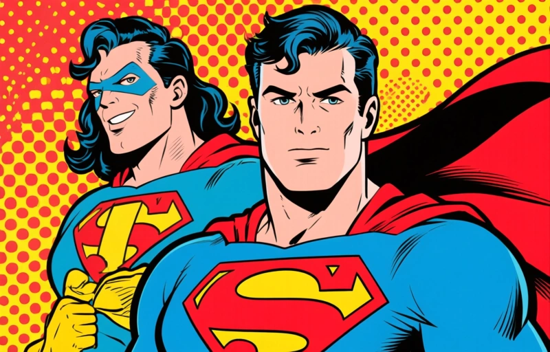 Visuele weergave van Superhelden, ninja's en paasmysteries op Cartoon Network