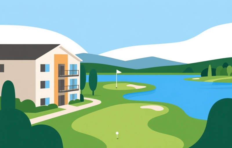 Stunning Briarwood Condo with Golf & Lake Views Now Available