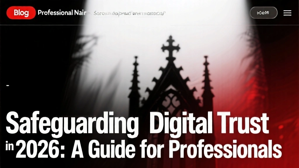 Safeguarding Digital Trust in 2026: A Guide for Professionals