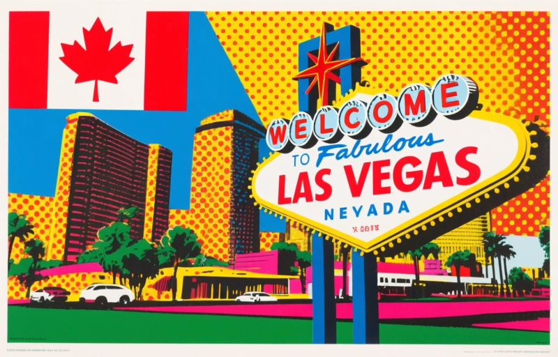 Las Vegas tarjoaa kanadalaisille valuuttakurssiedun