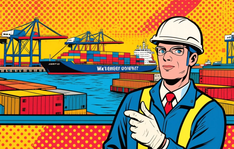 Visuele weergave van Deurganckdok