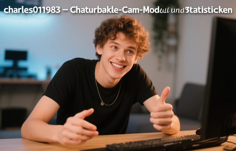 Visuelle Darstellung von charles011983 – Chaturbate-Cam-Modell und Statistiken