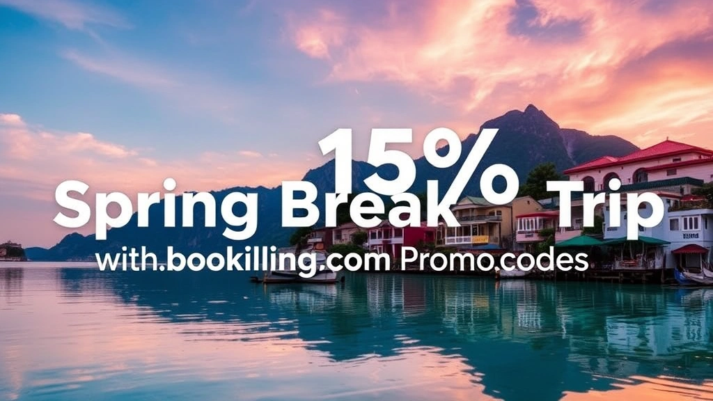 Save 15% on Your Spring Break Trip with Booking.com Promo Codes