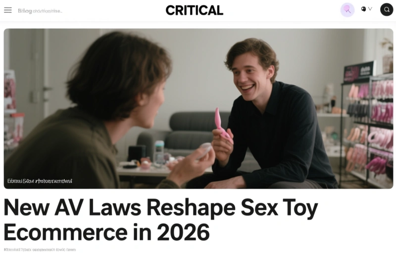 New AV Laws Reshape Sex Toy Ecommerce in 2026
