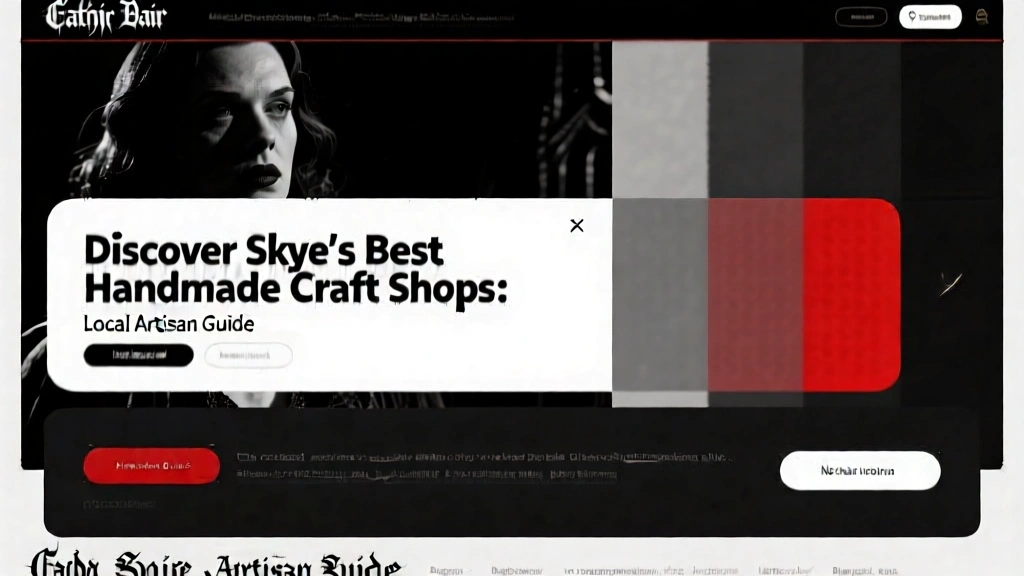 Discover Skye's Best Handmade Craft Shops: Local Artisan Guide