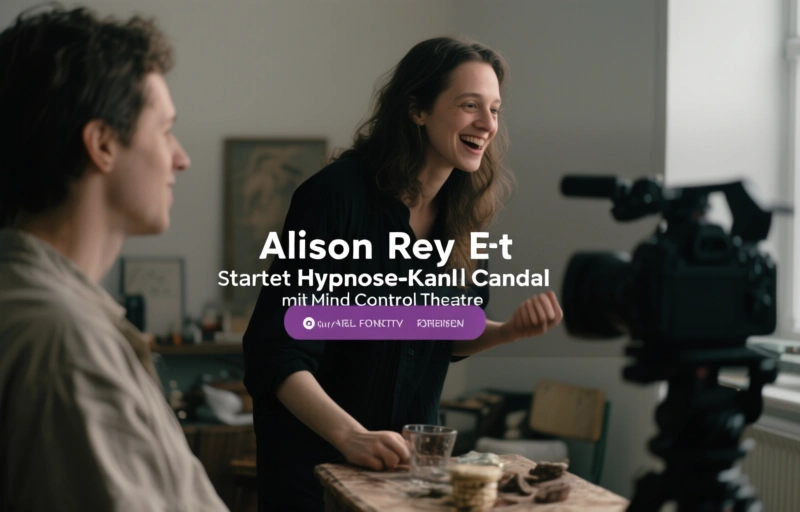 Alison Rey startet Hypnose-Kanal mit Mind Control Theatre