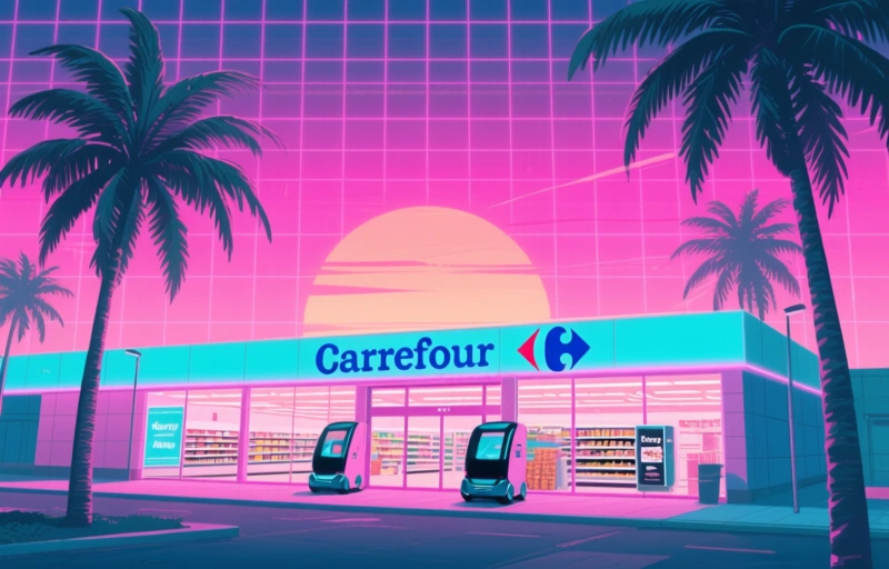 Carrefour opent 6e autonome BuyBye in Hasselt