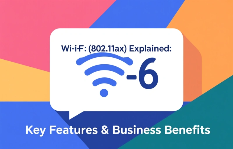 Wi-Fi 6 (802.11ax) Explained: Key Features & Business Benefits