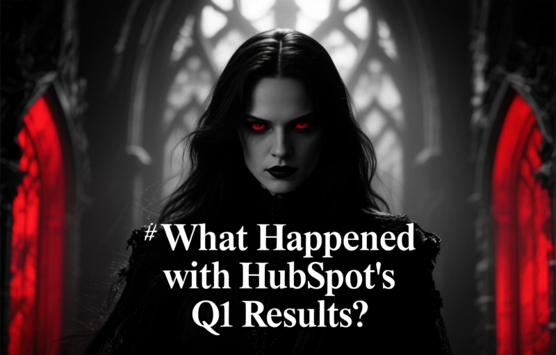 Visual representation of HubSpot Sales Surprise but Stock Drops 11.9%