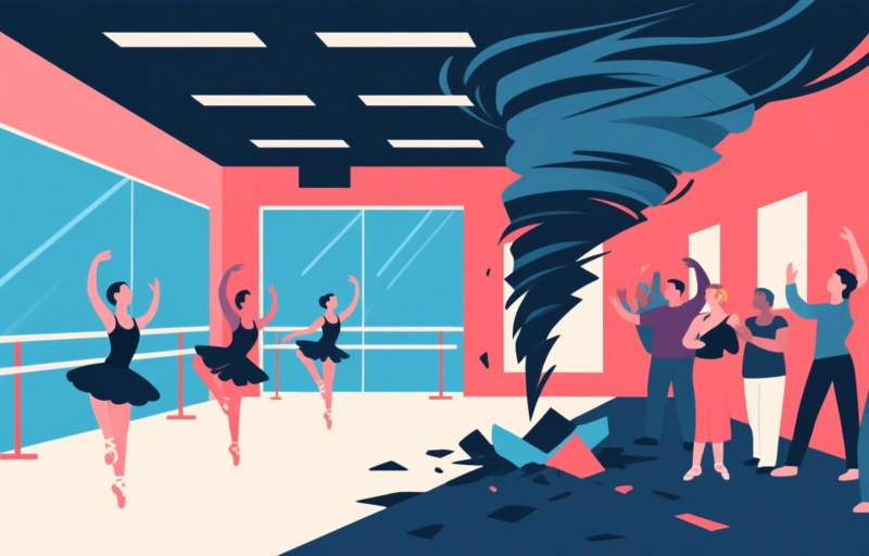 Kansas Dance Studio Rebuilds After EF2 Tornado Hit