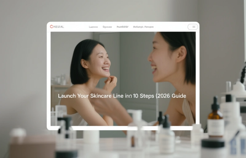 Launch Your Skincare Line in 10 Steps (2026 Guide)