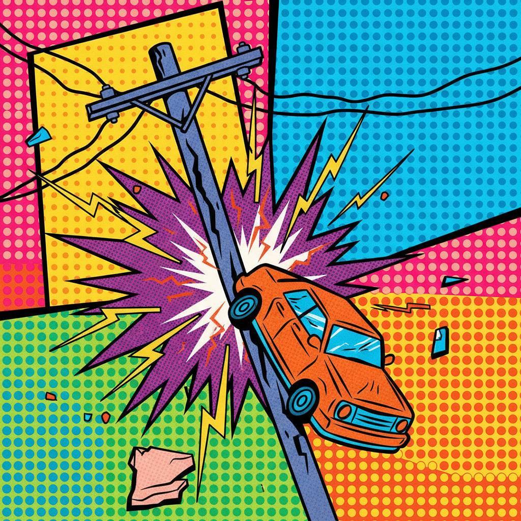 Unfall in Las Vegas: Stromausfall nach Fahrzeugkollision