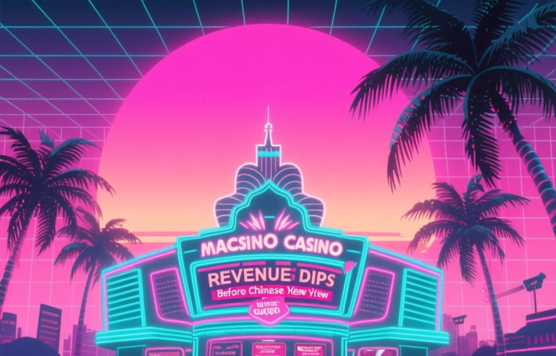 Macau Casino Revenue Dips Before Chinese New Year Surge