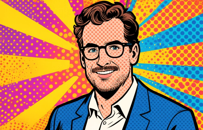 Visuele weergave van AI en de Paus