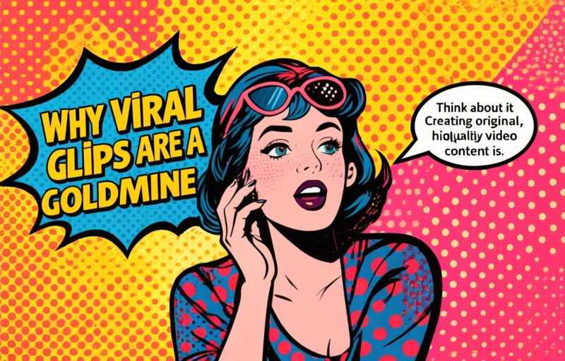 Visual representation of The Business of Clipping Viral Videos