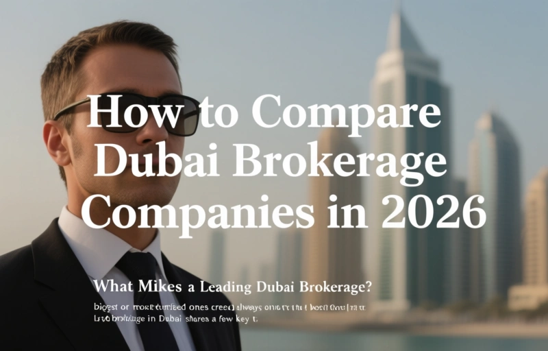 Visual representation of How to Compare Dubai Brokerage Companies in 2026