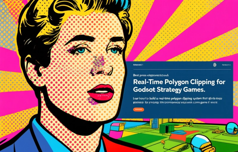Real-Time Polygon Clipping for Godot Strategy Games
