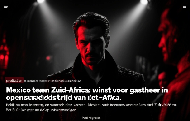Mexico tegen Zuid-Afrika: winst voor gastheer in openingswedstrijd