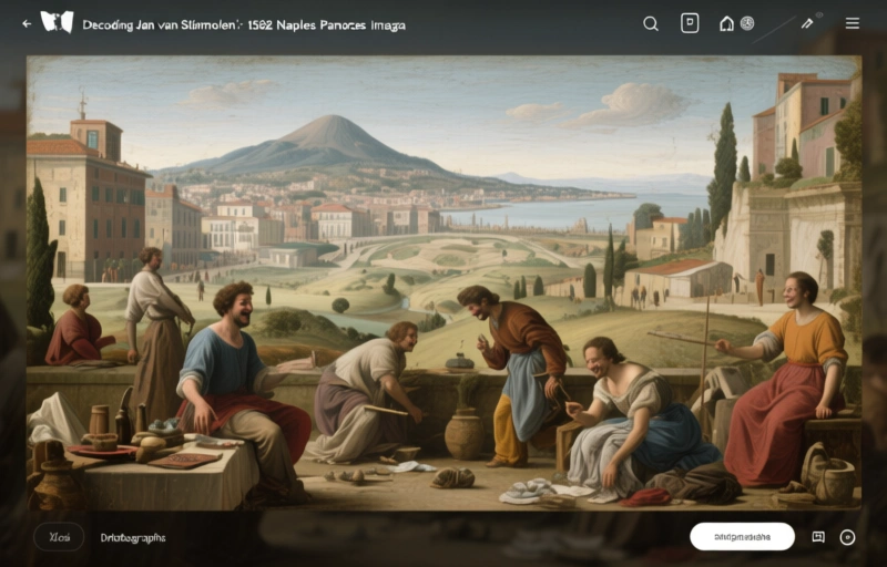 Decoding Jan van Stinemolen's 1582 Naples Panorama