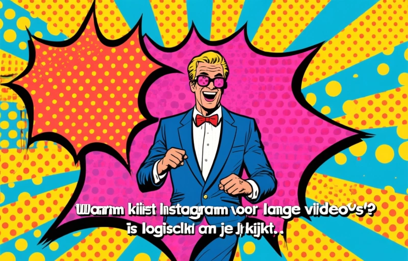 Visuele weergave van Instagram kiest voor lange video's op tv-schermen