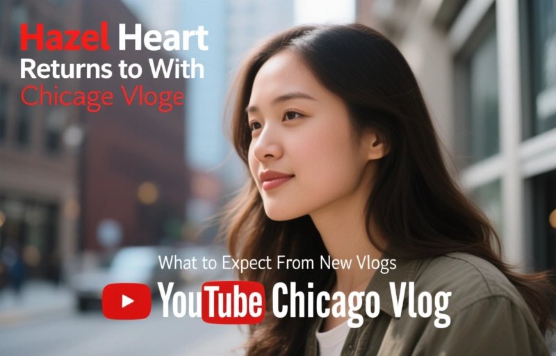 Visual representation of Hazel Heart Returns to YouTube With Chicago Vlog