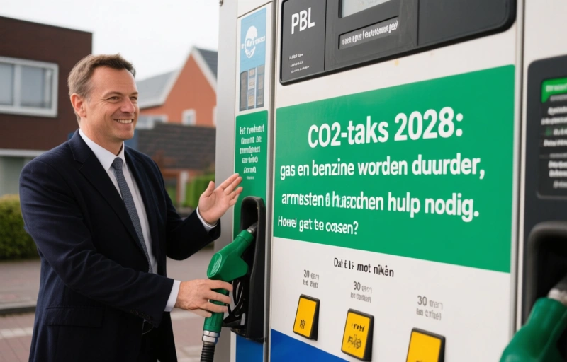 Visuele weergave van CO2-taks 2028
